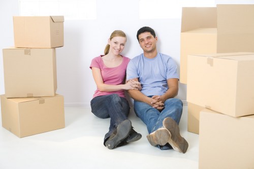 Moving day logistics for a Chiswick home relocation
