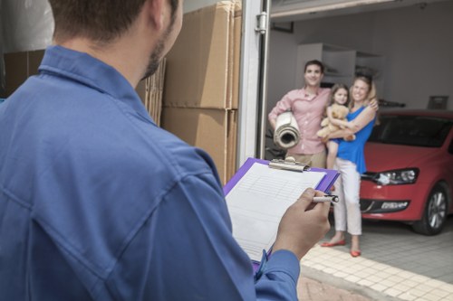 Business move logistics and office transport services in Chiswick