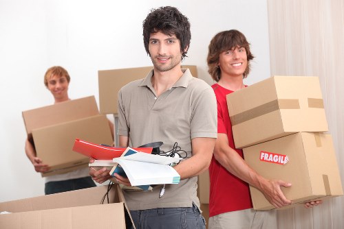 Safe transport of large furniture during Chiswick removals