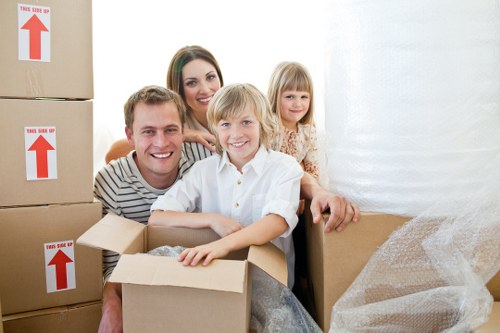 Office relocation service in Chiswick with desks and equipment