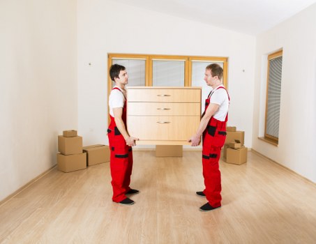 A smooth moving day setup for home removals in Chiswick