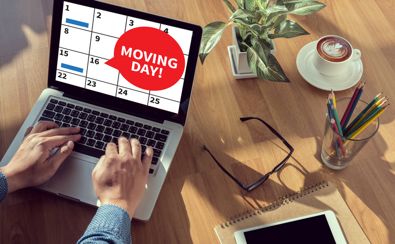 Business relocation logistics for a Chiswick office move
